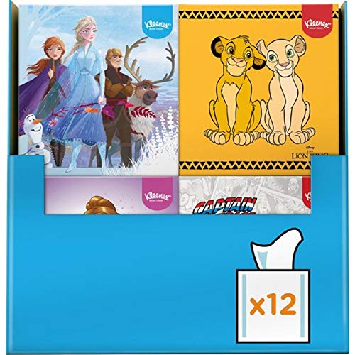 Kleenex tissues Disney - zakdoekjes - 672 tissues - 12 x 56 stuks - Voordeelverpakking