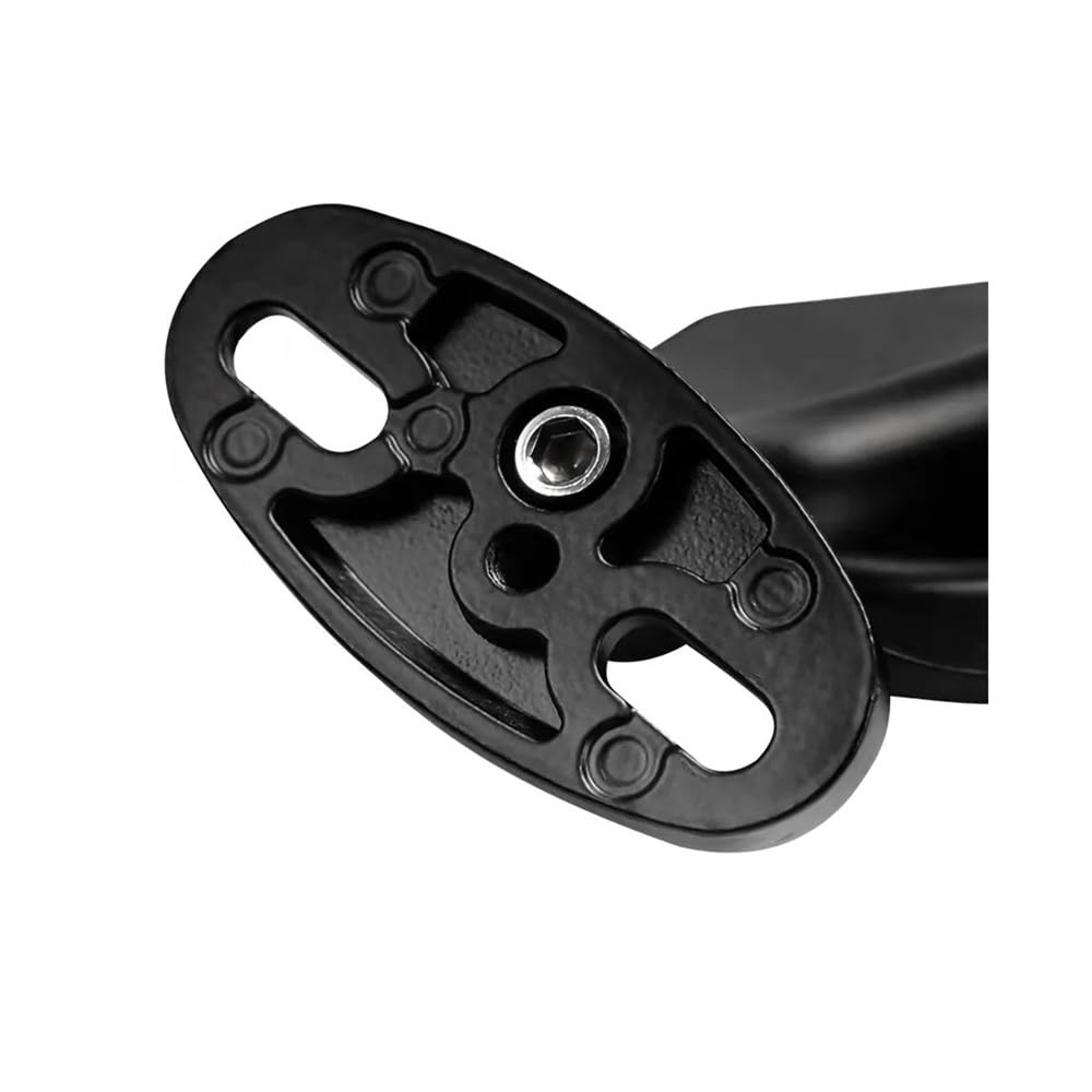 motos Miroir vélo Rétroviseur Rotatif Réglable Moto Pour GSX 250R 1250FA R1000 650F R600 S1000ABS 1300R, Aileron Modifié(Small Sight Glass)