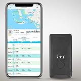 Small GPS Tracker for Vehicles, Love Ones, 3 Week Battery Life, Splash-Proof Casing Included, Hidden