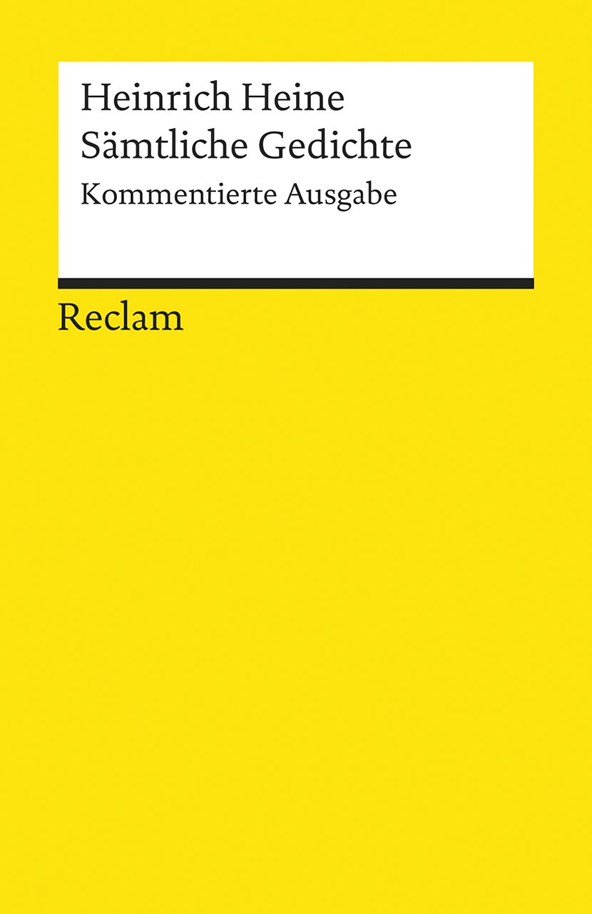 Sämtliche Gedichte: Kommentierte Ausgabe