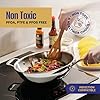 LEGEND COOKWARE 5-Ply Stainless Steel Wok Set, 12-Inch 5-Quart with Lid and Steamer - Induction Compatible, Oven Safe 800°F - Non-Toxic, No Coatings - Even Heating - Built to Last Generations #1