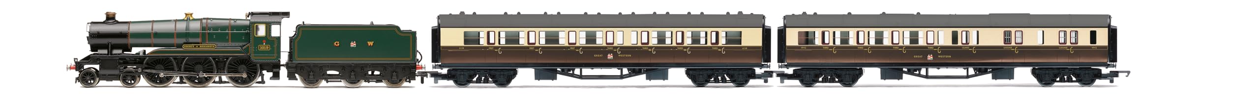 HORNBY R30376 RailRoad GWR Class 1000 County of Merioneth Train Pack