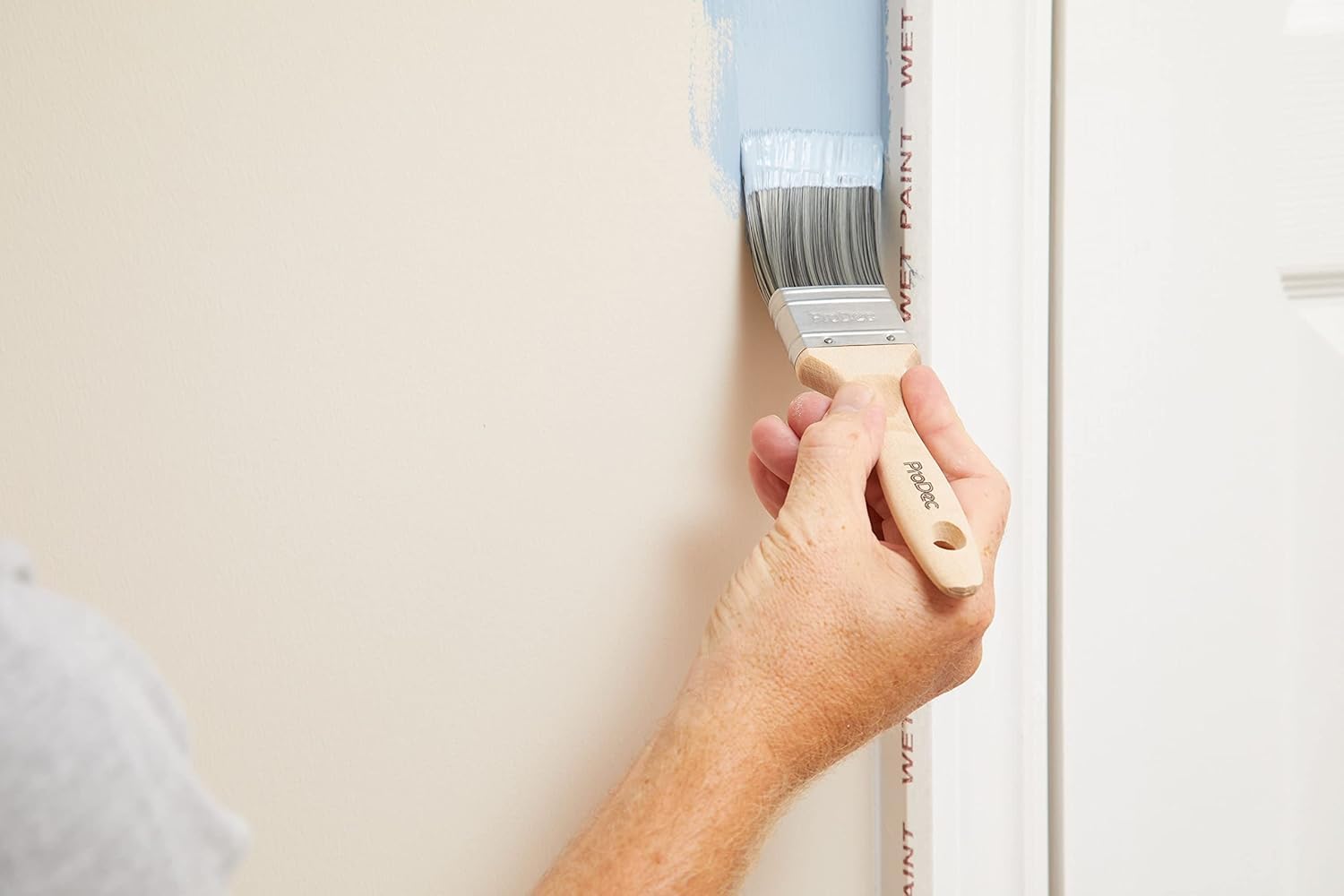 ProDec Decorator's Lot de 12 pinceaux de Peinture Comprenant des pinceaux à découper pour Une Finition Lisse avec émulsion, Brillants, peintures satinées sur Murs, plafonds, Bois, métal – 2 x 1, 5 x