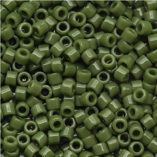 Miyuki Delica 11/0 Cylinder Seed Beads - Op Avocado - DB1135 5 Grams
