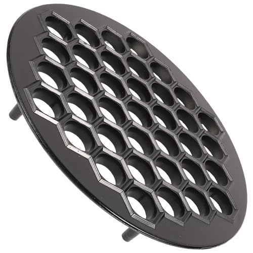 OUNONA Dumpling Press 37 Holes Quick Easy Zinc Alloy Jiaozi Maker for Homemade or Restaurant Use