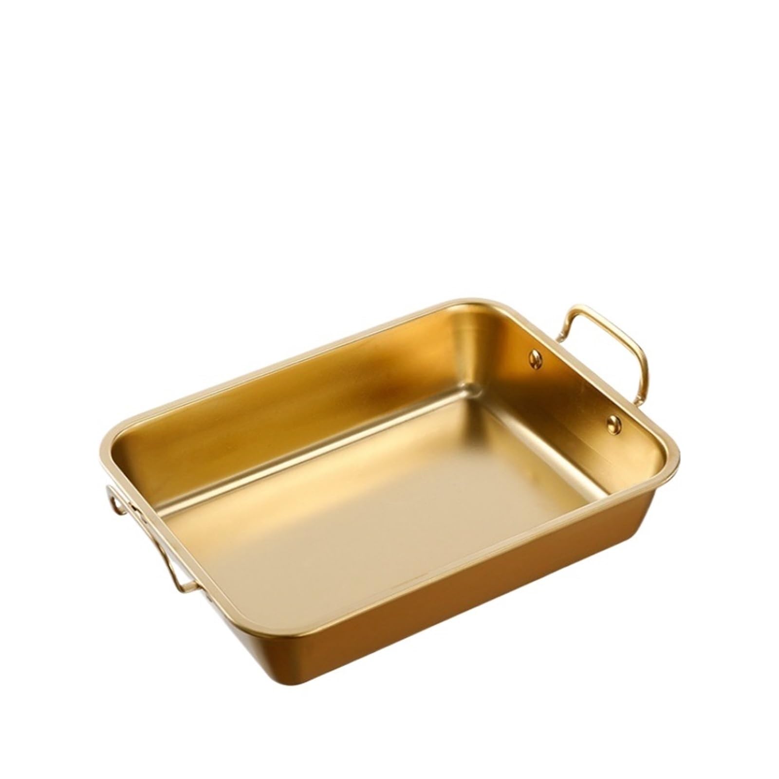 Vassoio profondo rettangolare inox