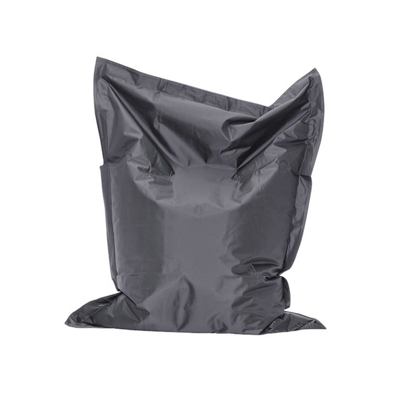 Funda de puff asiento para sillas de salón sofá modular cuadrado azul