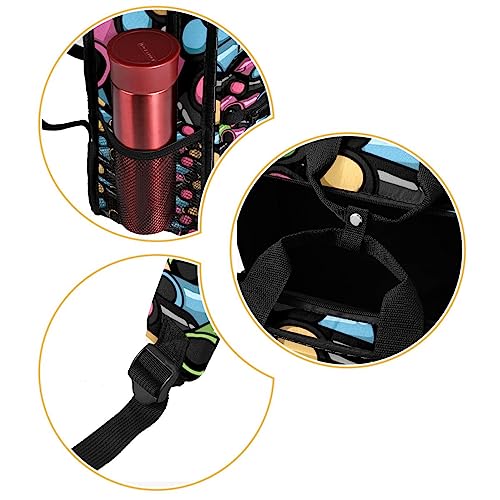 Sac à dos pour garçons avec bretelles réglables motif multicolore