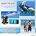 SMACO Mini Scuba Tank 1.9L Capacity Diving Oxygen Tank up to 30 Minutes Underwater Breath Small Scuba Tank Kit with Portable Box Scuba Cylinder for Underwater Entertainment/Diving Operation(A-Black)