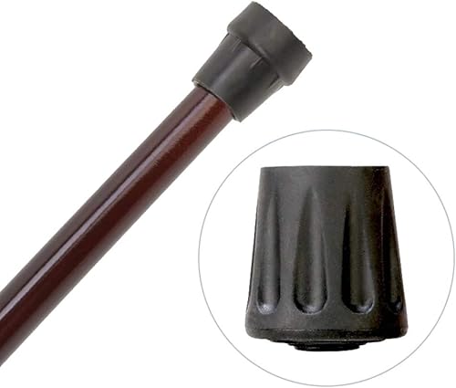 Miniatura 4 de Bastón de madera natural con punta de goma, bastones de madera maciza para hombres y mujeres, capacidad de peso de 450 libras, regalo asequible,