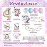 Zoom IMG-1 winaroi decorazioni compleanno unicorno 4