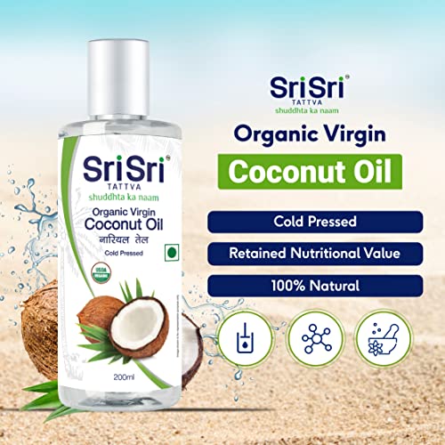 Sri Sri Tattva Organic Virgin Coconut Oil - 200 Ml #TOP2