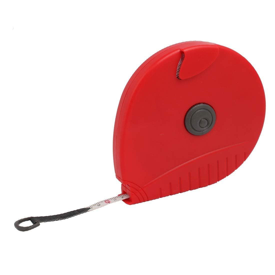 New Lon0167 Cinta métrica Destacados de fibra de eficacia confiable vidrio métrica lateral doble retráctil de 50 m 164 pies con carcasa de plástico(id:2d6 b8 2b 2c9)