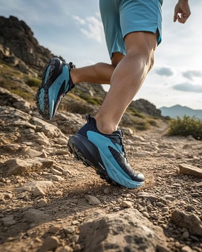 Image of Bacca Bucci TrekZON Men's Outdoor Trekking & Trail Running Shoes with AllTerraX Grip Outsole | #BePro Series