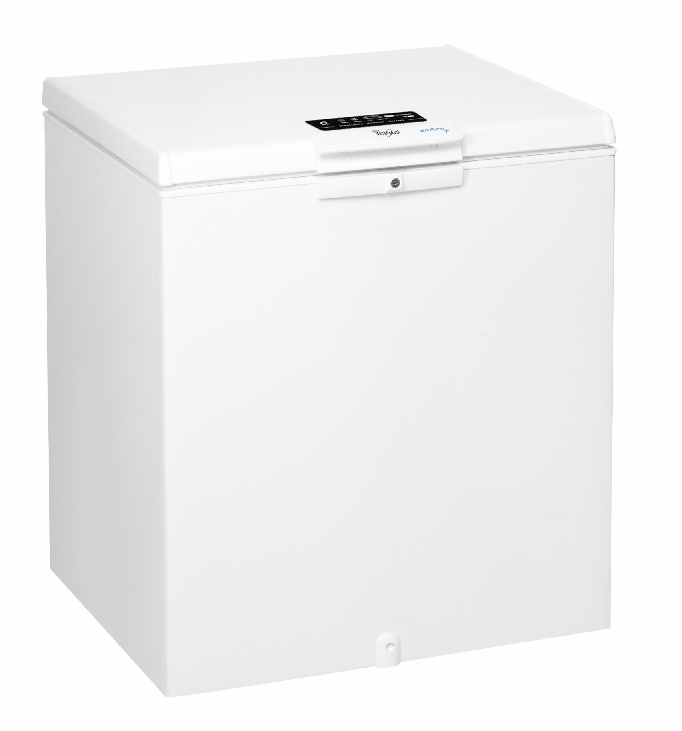 Whirlpool WHE 20112 - Congelatore A Pozzetto 166 Litri Classe Energetica E. Congelatore A Pozzetto Piccolo, Dimensioni: 86,5x80,6x64,2 cm Ideale Per Famiglie Piccole.