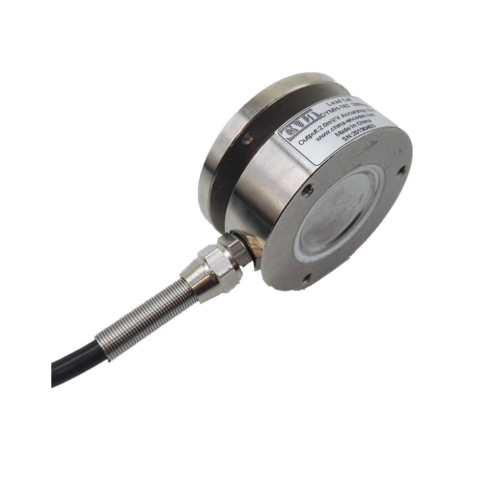 Flat Membrane Box Load Cell Sensor Instantaneous Impact Force Measurement (1T, φ58)-image-42
