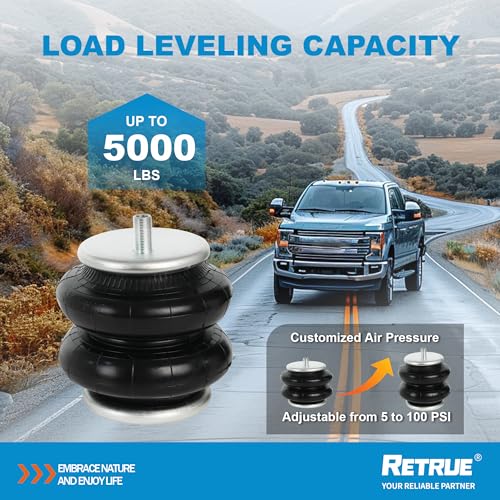 Image of RETRUE Rear Air Bags Suspension Kit for 1999-2004 2008-2010 Ford F250 F350