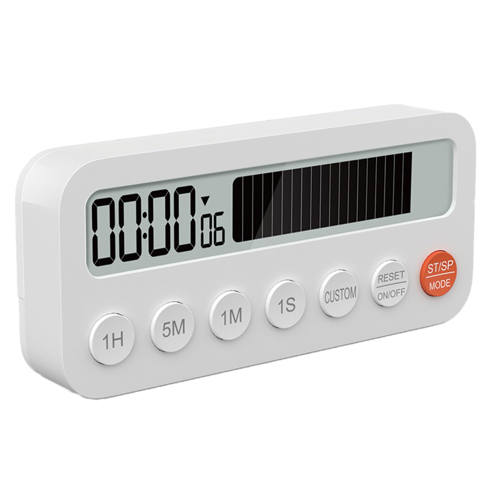 Compact ABS Timer with Visual Indicates User Friendly Visual Timing Device Excellent for Time Management Timer