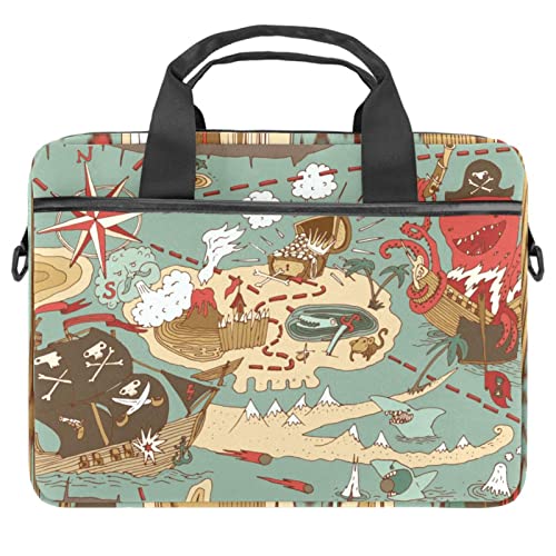 Bolso bandolera pirata multicolor para llevar el ordenador portátil a la universidad con estilo