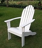 Cambridge-Casual Bentley Adirondack Chair, White