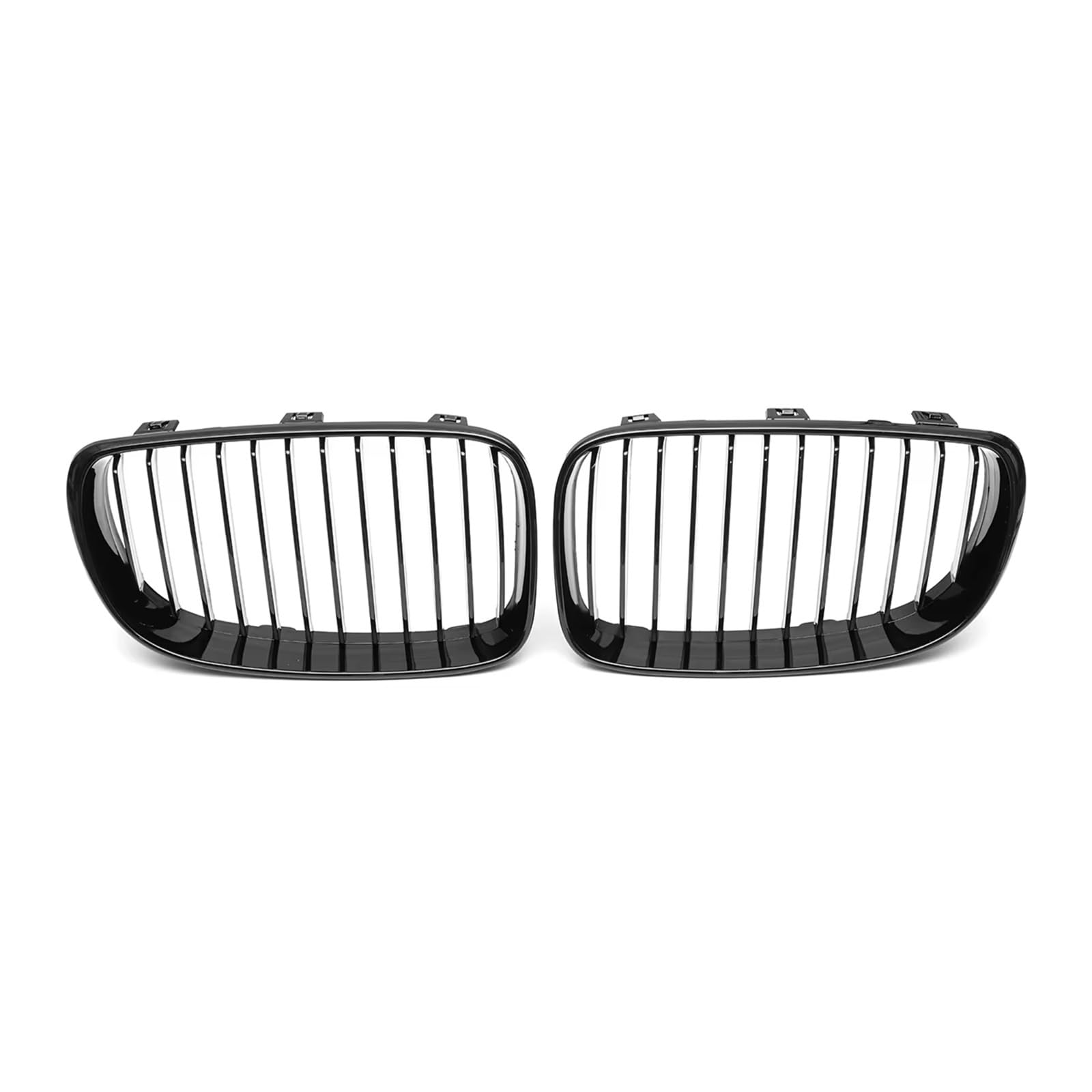 Rejilla delantera para Serie 1 E87 E81 E82 E88 2007-2013 negro brillante 51137166439 6