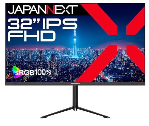 JAPANNEXT 4K 32インチ IPS液晶モニター JAPANNEXT 32インチ IPSパネル搭載 4K(3840x2160)解像度 液晶