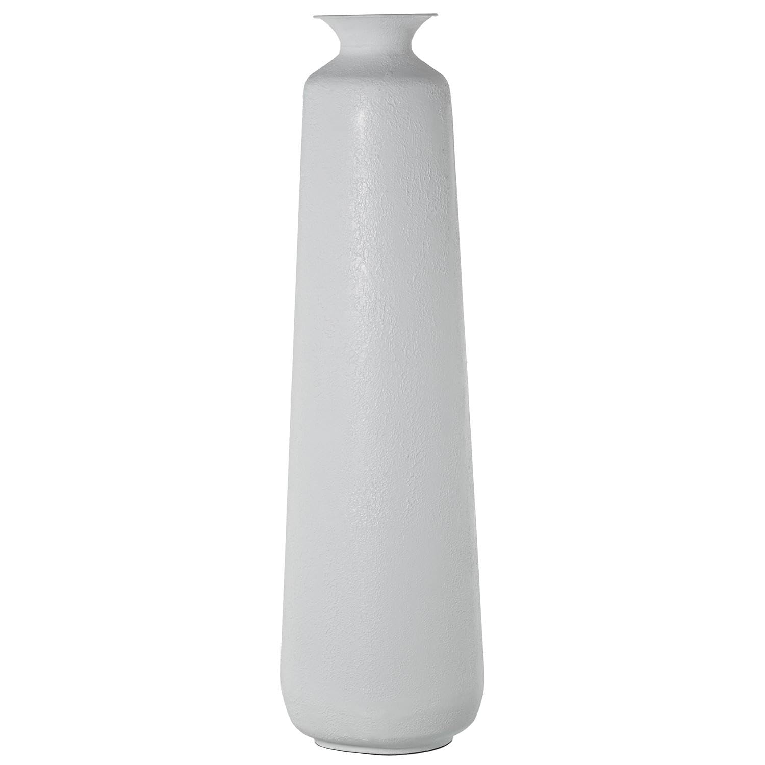 Vase de sol en métal Ø31x114 cm en fer blanc pour décoration intérieure