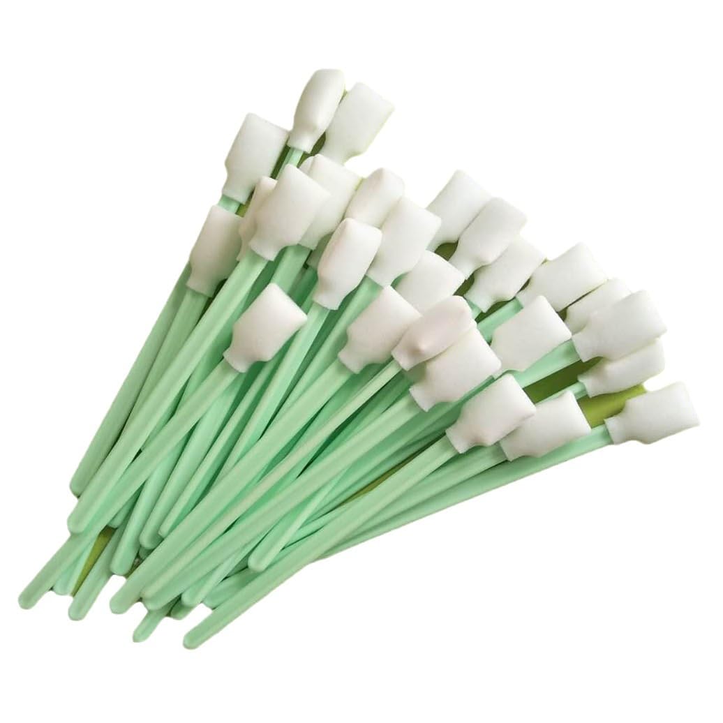Nettoyage Appareils Photo Imprimantes 100 Bâtonnets Nettoyage Mousse Sans Poussière - Cotons-tiges Professionnels Pour Objectifs Photo, Imprimantes & Lentilles Bâtonnet De Nettoyage