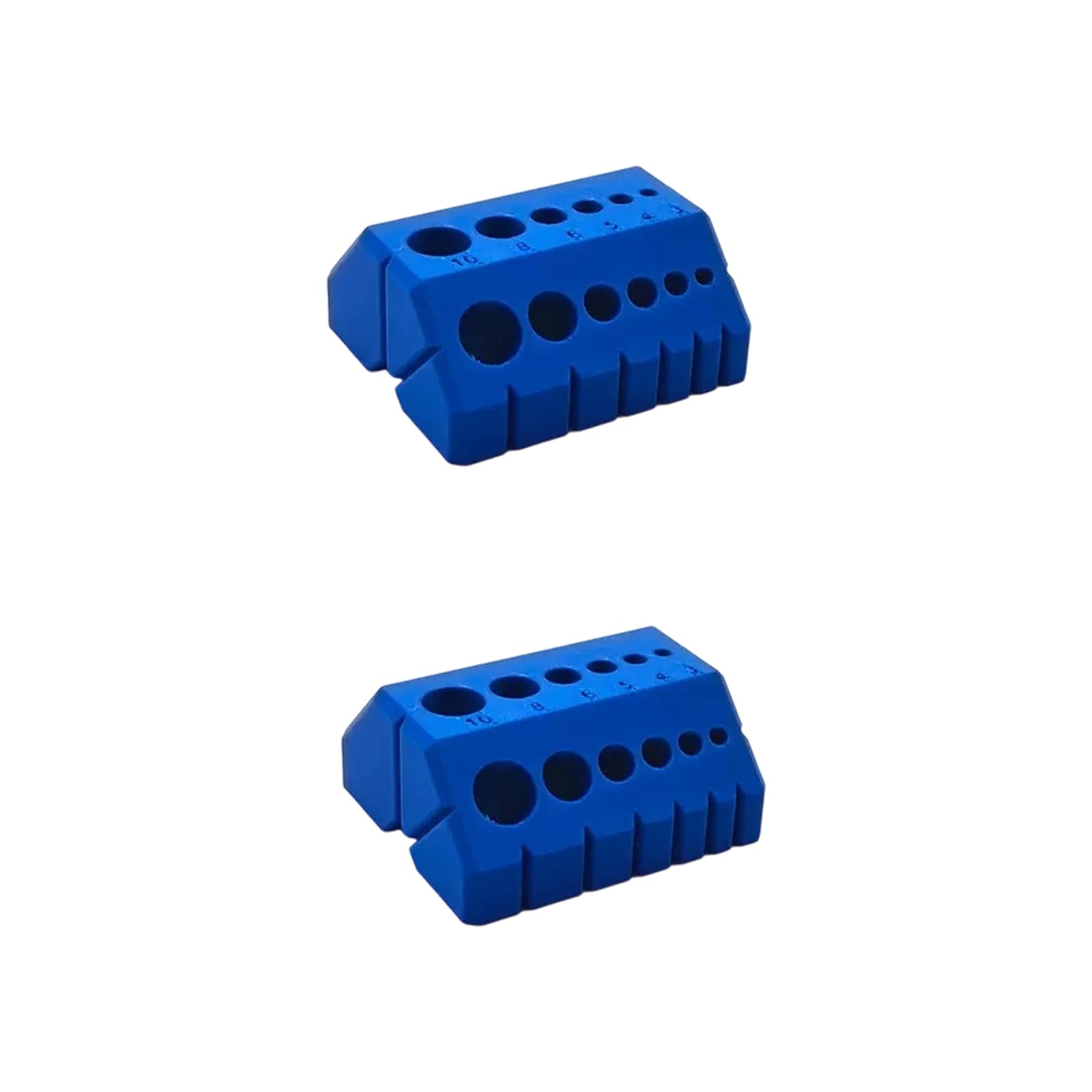 Yjcnelcr Blue Precisely 45° / 90°Angles Drill Guide Drill Jigs For Accurate Vertical And Angled Holes With Built In Numerical Scales Guide