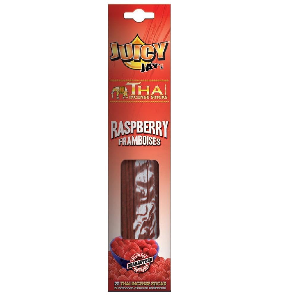 Juicy Jay's Scented Thai Incense Sticks by Vastu (Raspberry)
