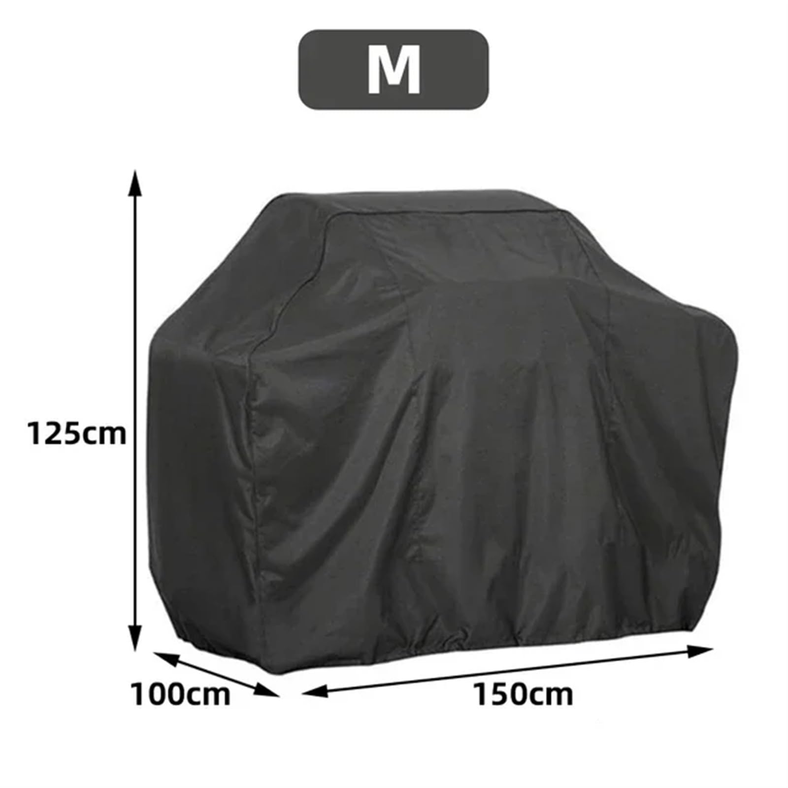 Funda Barbacoa Exterior Impermeable Cubierta De Barbacoa For Parrilla, Resistente, Protectora For(M(150X100X125cm))
