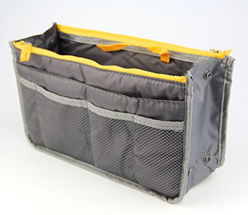RayLineDo® 2X Pack Ladies Tidy Travel Insert Handbag Cosmetic Organiser Purse Large Liner Make-up Bag Pouch - Image 4