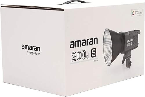 Miniatura 7 de Amaran - Luz de video LED de 200 W, 200 W, control de aplicación Bluetooth CCT 5,600k 0-100% Control de brillo, 8 efectos de iluminación