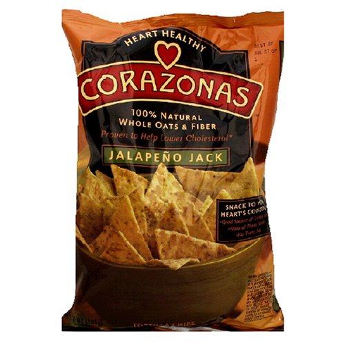 Corazonas, Jalapeno Jack Tortilla Chips, 7oz Everything Else