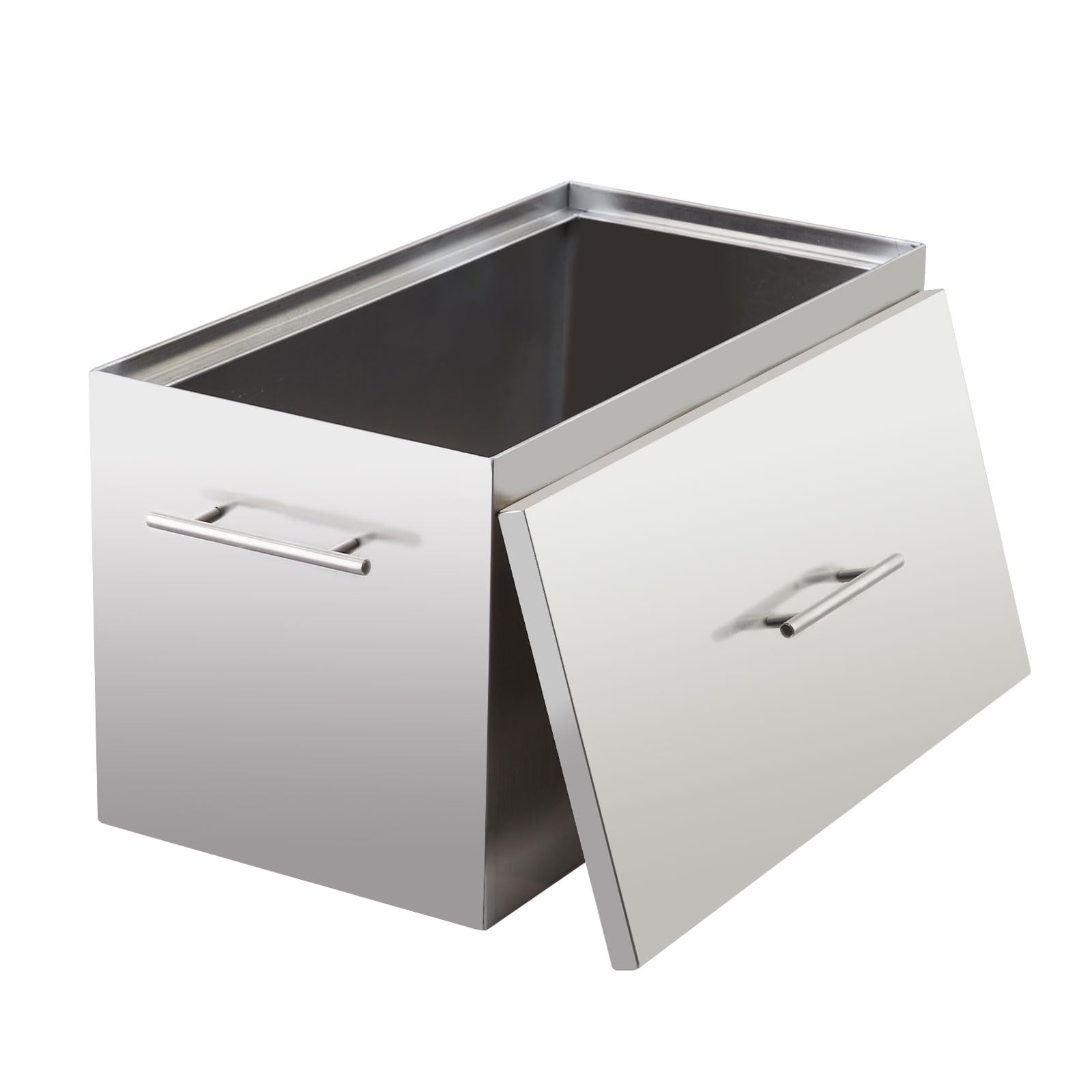 GarveeHome Einkochautomat 15L 304 Edelstahl Flachem Boden & 2 Stapelbaren Einlegerosten, Multifunktional Als Einmachtopf, Dampfgarer Vorratsbehälter Für Einmachgläser Lebensmittelaufbewahrung