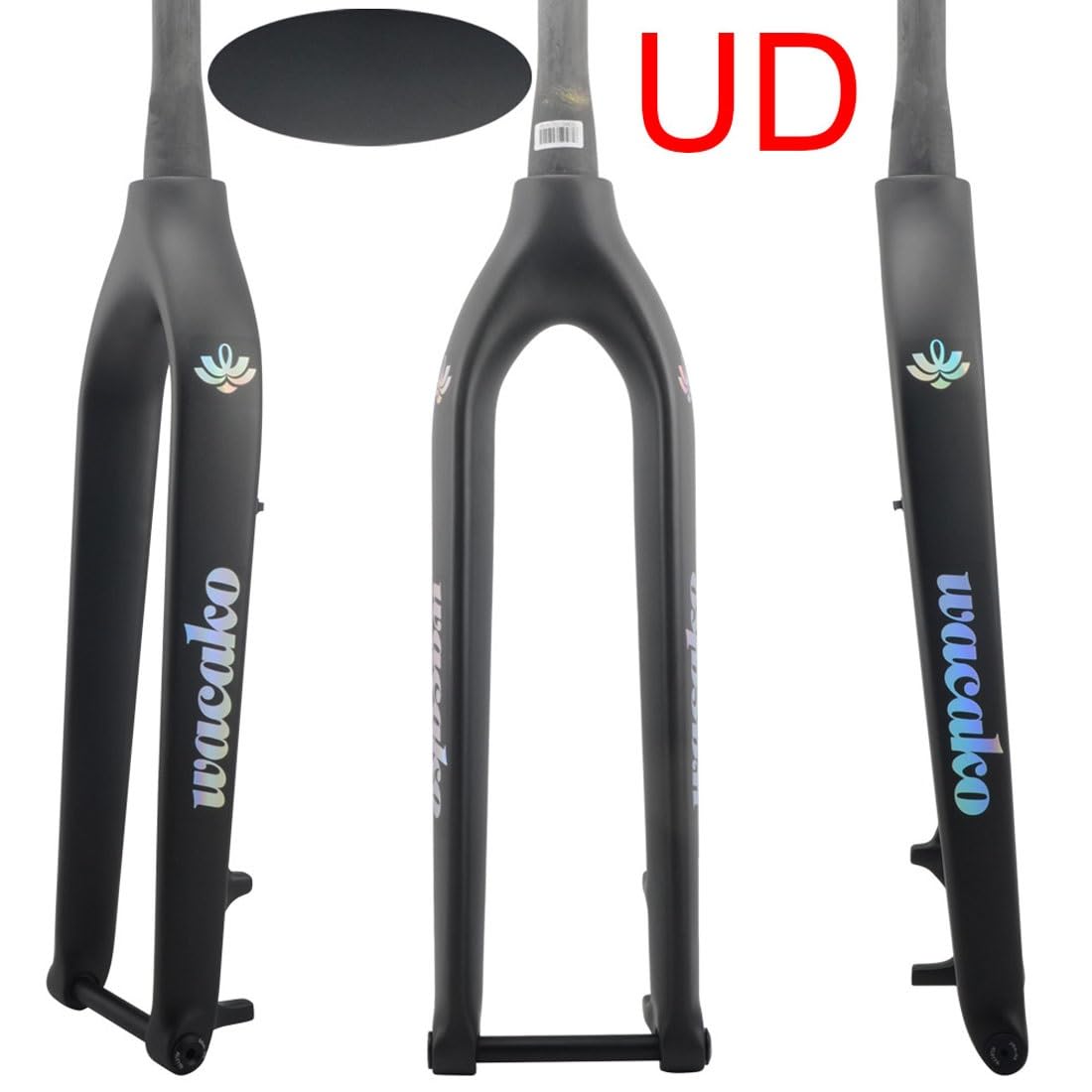 Gravel Carbon Stijve Vork Voor Mountainbikes 26'' 27,5'' 29'' 1-1/8