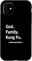 Vista 6 de Funda de Kung Fu para iPhone 13 Pro Max Cristiana Fe Jesús Cristianismo Dios Familia