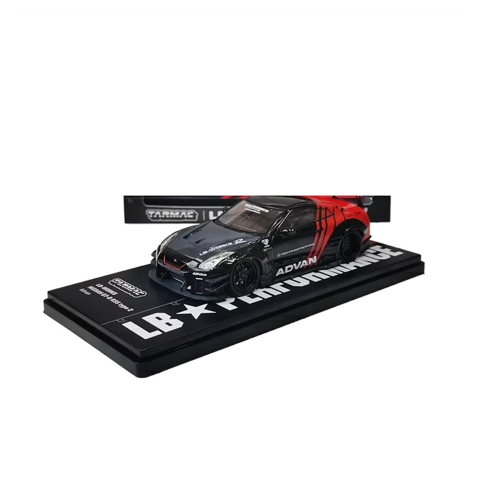1:43 Model Car Die For:Nissan GT-R R35 LB-WORKS Advan Coating
