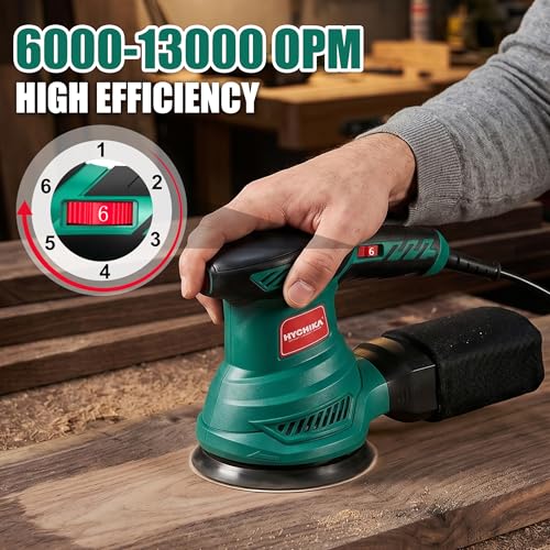 HYCHIKA 5-Inch Random Orbital Sander