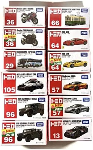 早割クーポン！ トミカ 2018年発売車両 24台セット 初回＋通常カラー
