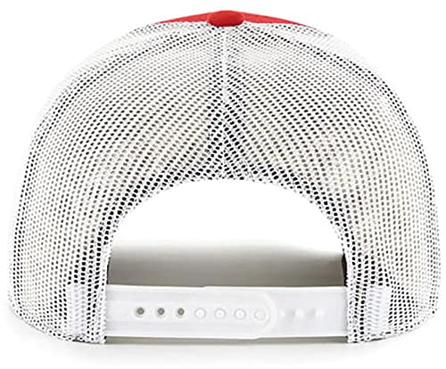 Gorra Trucker Ajustable Rojo Logo Nebraska Cornhuskers miniatura 2