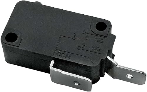 Miniatura 7 de Interruptor de puerta de microondas W10727360 y W10269458 y W10269460 y fusibles de cerámica de soplado lento (paquete de 3) compatibles con