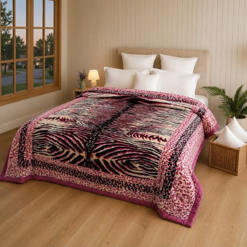 Image of Signature Blanket Comfy Gold Premium 2 Ply Double Bed Blanket