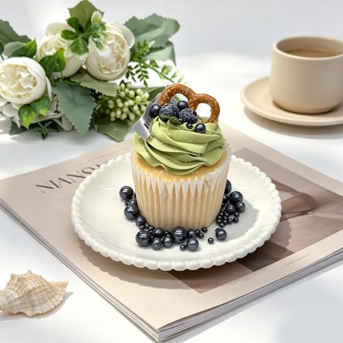 Image of Pearl Sprinkles, 11.3oz Edible Pearls White Silver Black Gold Sprinkles | 6 Sizes 4 Colors Set for Cakes Cupcakes Cookies Baking