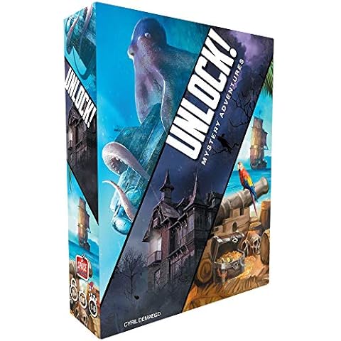 Space Cowboys ASMSCUNLOCK02EN Unlock 2 Mystery Adventures Game, English Cover