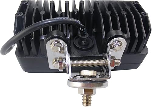 BRIGHTUM LED Arbeitsscheinwerfer weiß12V 24V Reflektor work light Scheinwerfer Arbeitslicht Offroad SUV UTV ATV Arbeitslampe - Traktor - Bagger (45W)