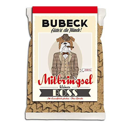 Bubeck Hipster-Edition Hundekekse (5x210g) – Lamm & Amaranth | Getreidefreies 5er Set (1,05kg) | Mono-Protein | Steinofen-Tradition seit 1893