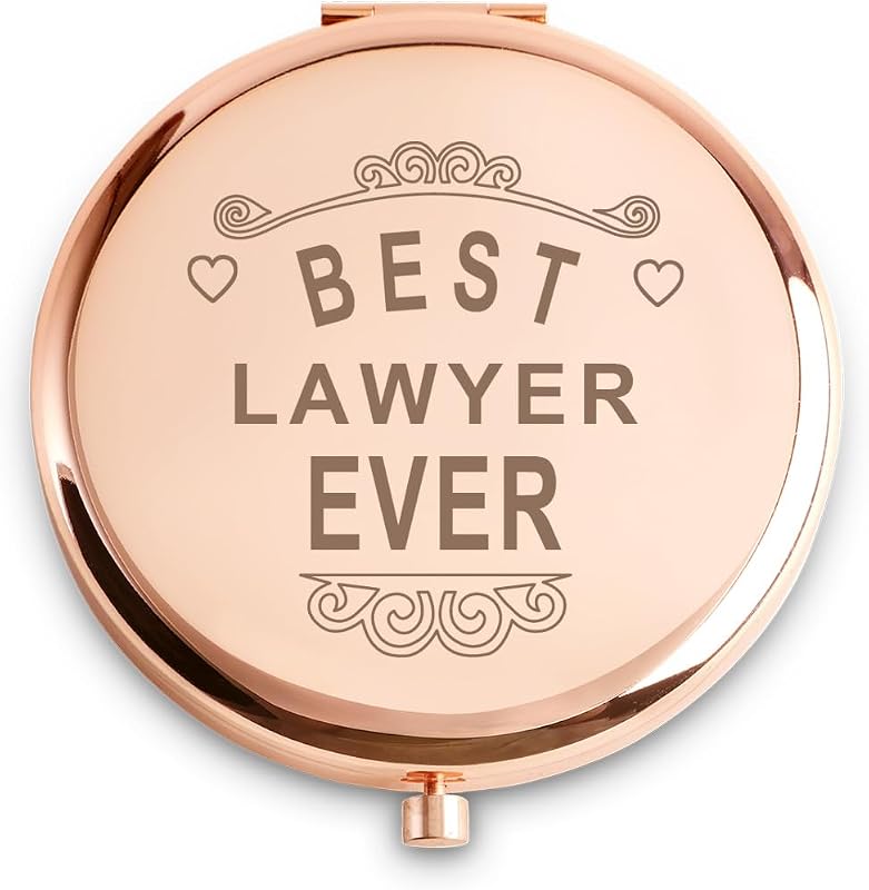 Espelho compacto Daricano para maquiagem, modelo Lawyer, 1 unidade