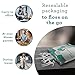 GuruNanda Dental Mint Floss Picks - Non- Shred Thread with Angled Pick for Effective Plaque Removal - Dentist Recommened - Travel Friendly for Adults & Kids - 100 Pack