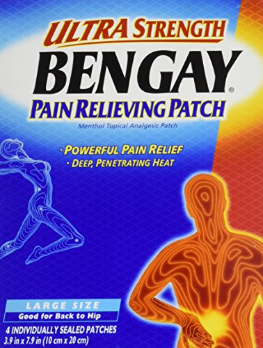 Bengay Ultra Strength Pain Relieving Patches - Large Size, 3 Count